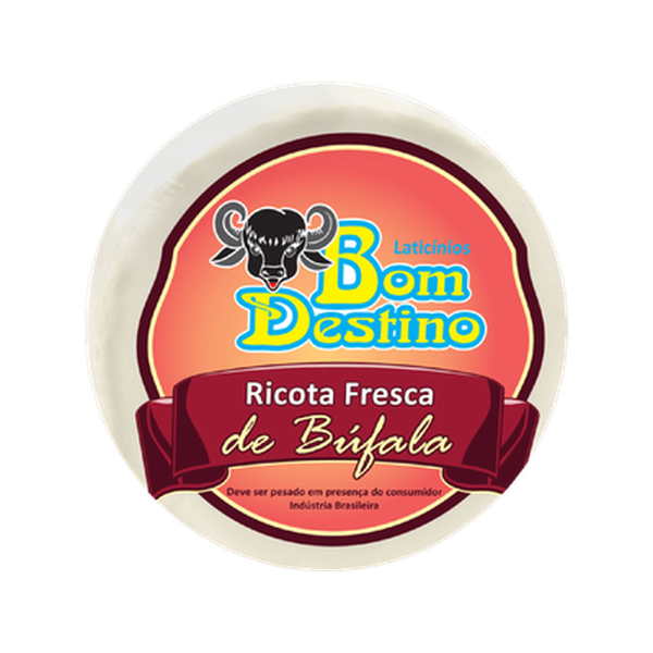 Ricota de Búfala Bom Destino Kg