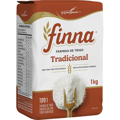 Farinha de Trigo Finna Tipo 1 1kg