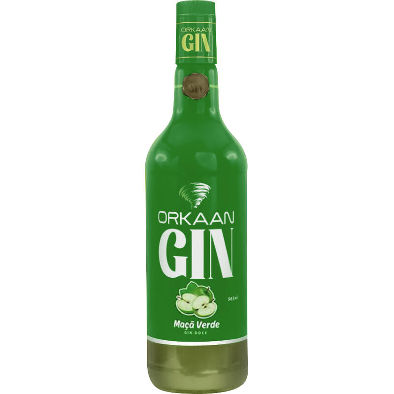 Gin Doce Orkaan Maçã Verde 965ml