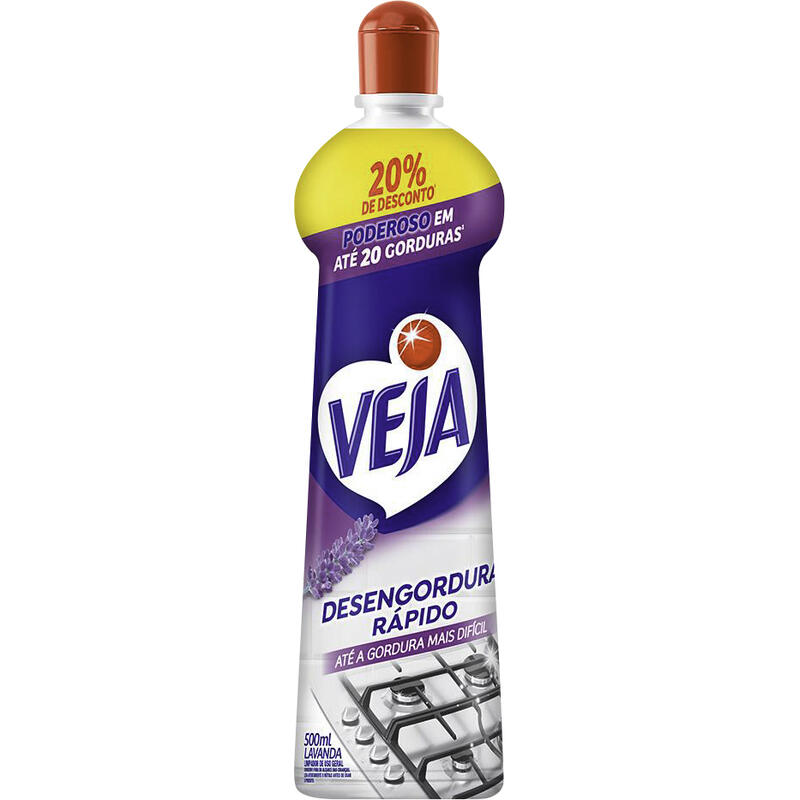 Limpador Cozinha Veja Cozinha Lavanda Squeeze 500ml