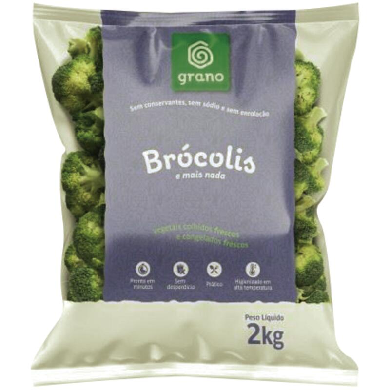 Brócolis Grano Congelado 2kg