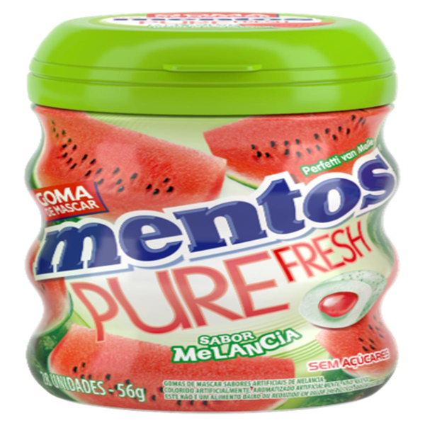 Chiclete Mentos 56g - Pure Fresh - Melancia