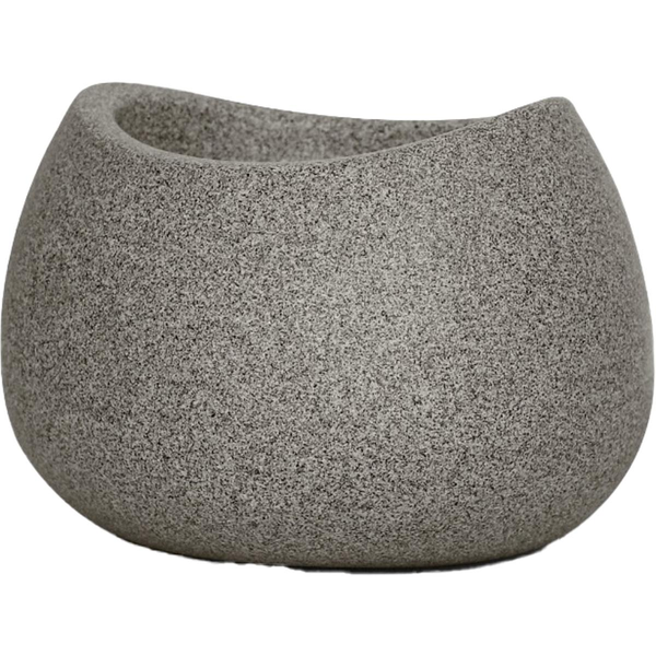 Vaso Terraza Oval - Com Textura - Granito - nº19