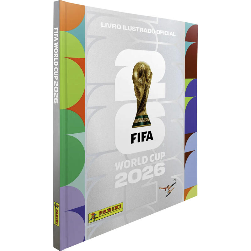 Álbum World Cup 2026 Panini Capa Dura Prata un