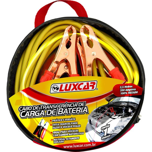 Cabo para Recarga de Bateria Luxcar Ref. 1505