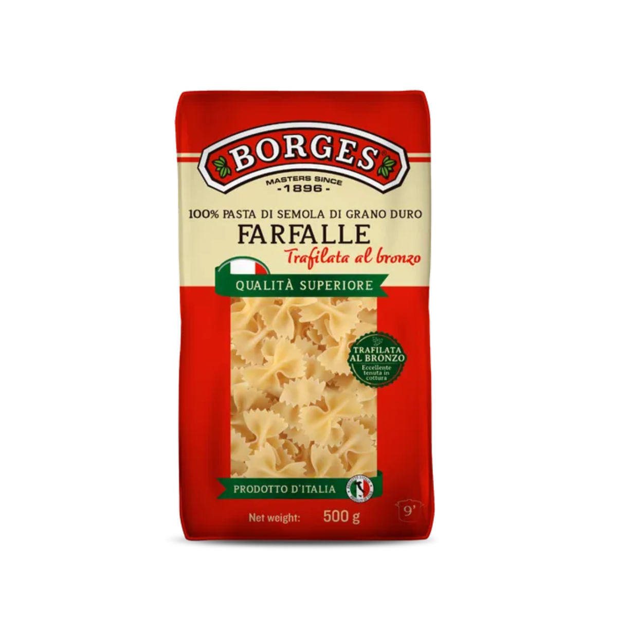 Borges Grano Duro Farfalle 500g