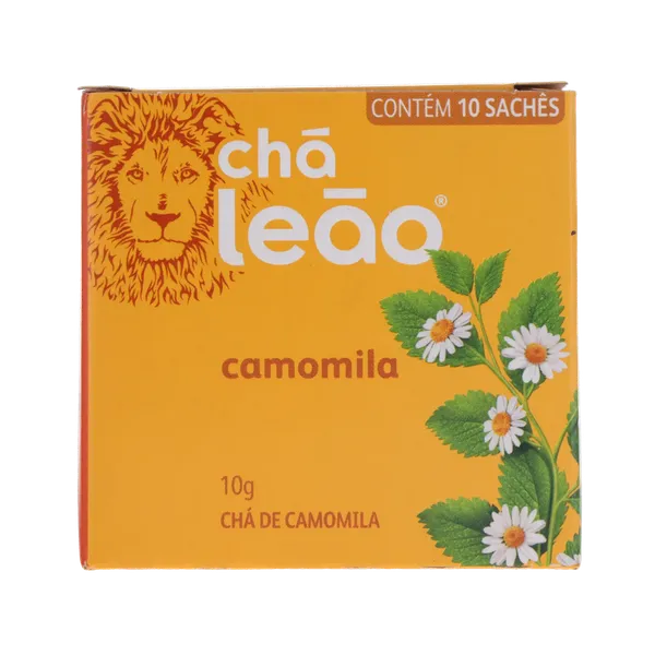 Chá Matte Leão Ervas 10g - Camomila - Com 10 Saquinhos