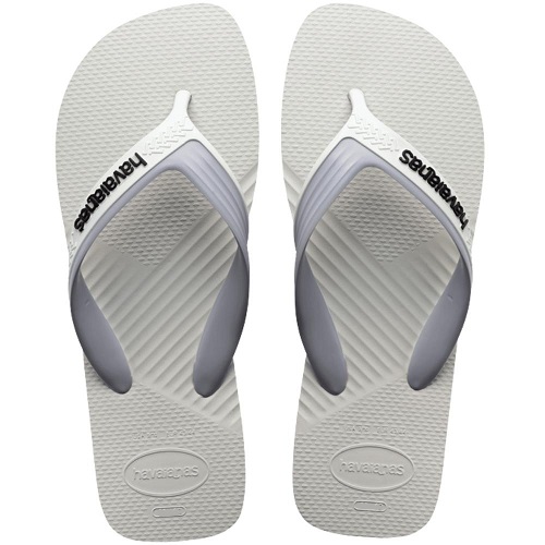 Sandália HAVAIANAS Dual 39/40 Branco e Cinza