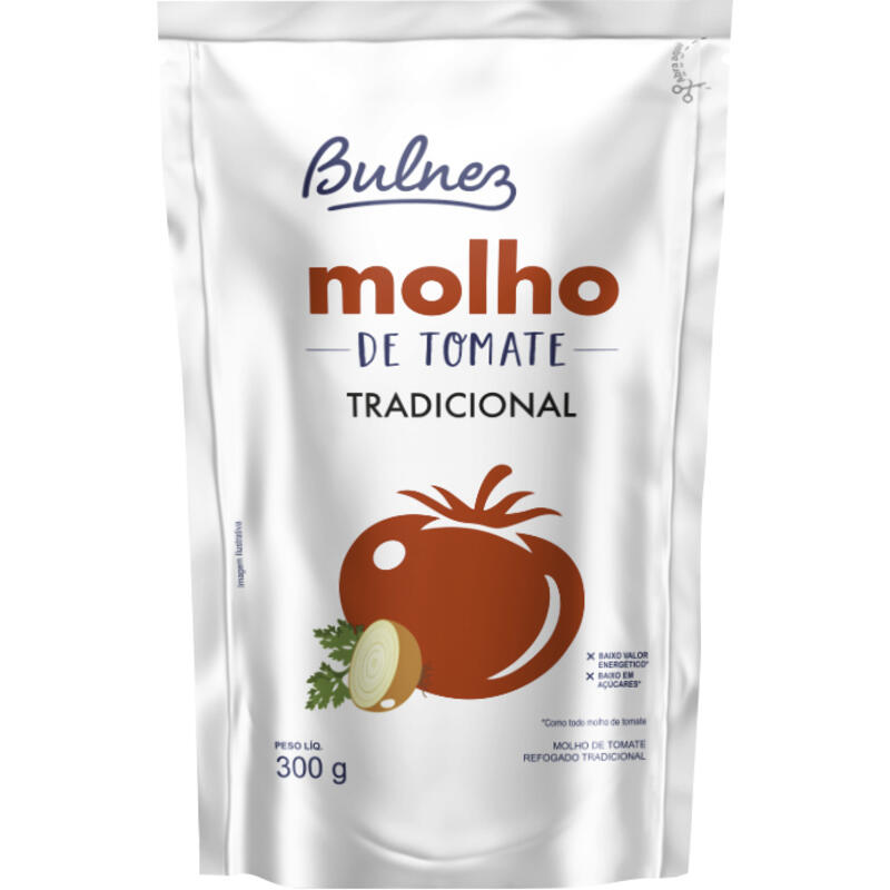 Molho de Tomate Bulnez Tradicional 300g
