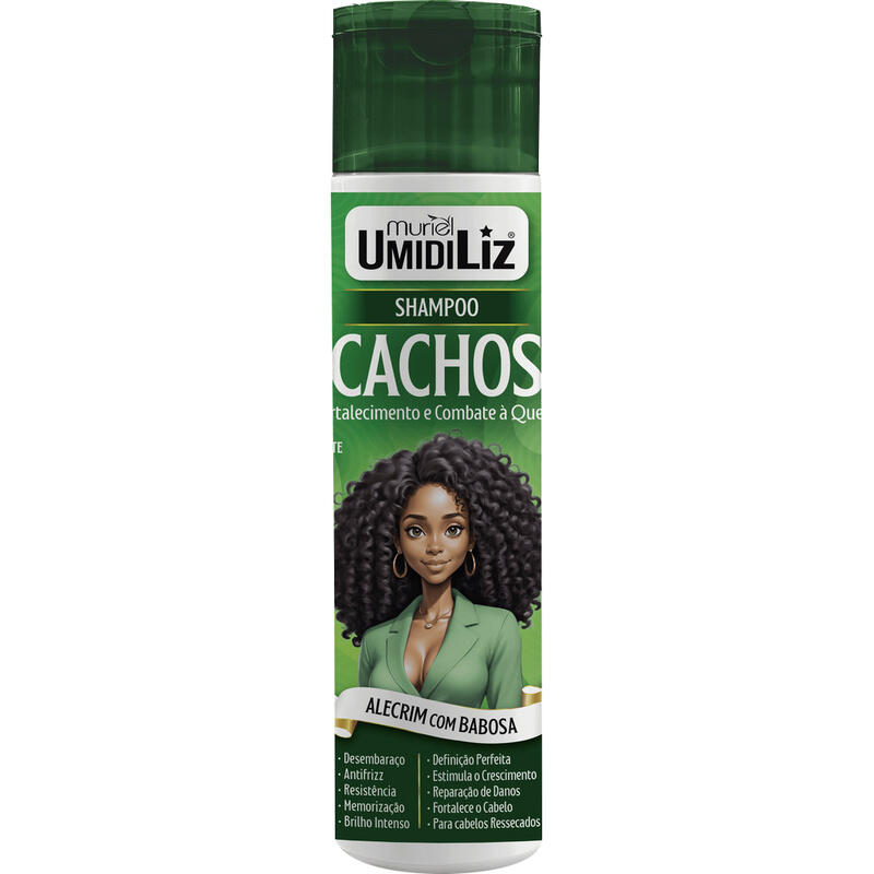 Shampoo Muriel Cachos Alecrim com Babosa 300ml