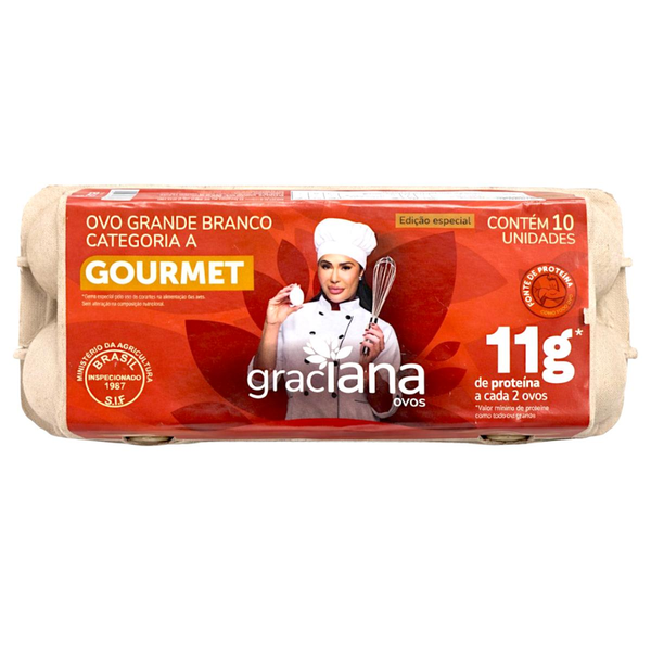 Ovo Branco MARUTANI Gourmet Grande 10 Unidades