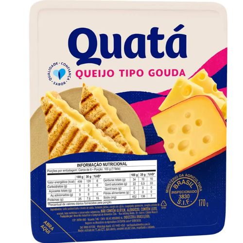 Queijo Quatá Tipo Gouda 170g
