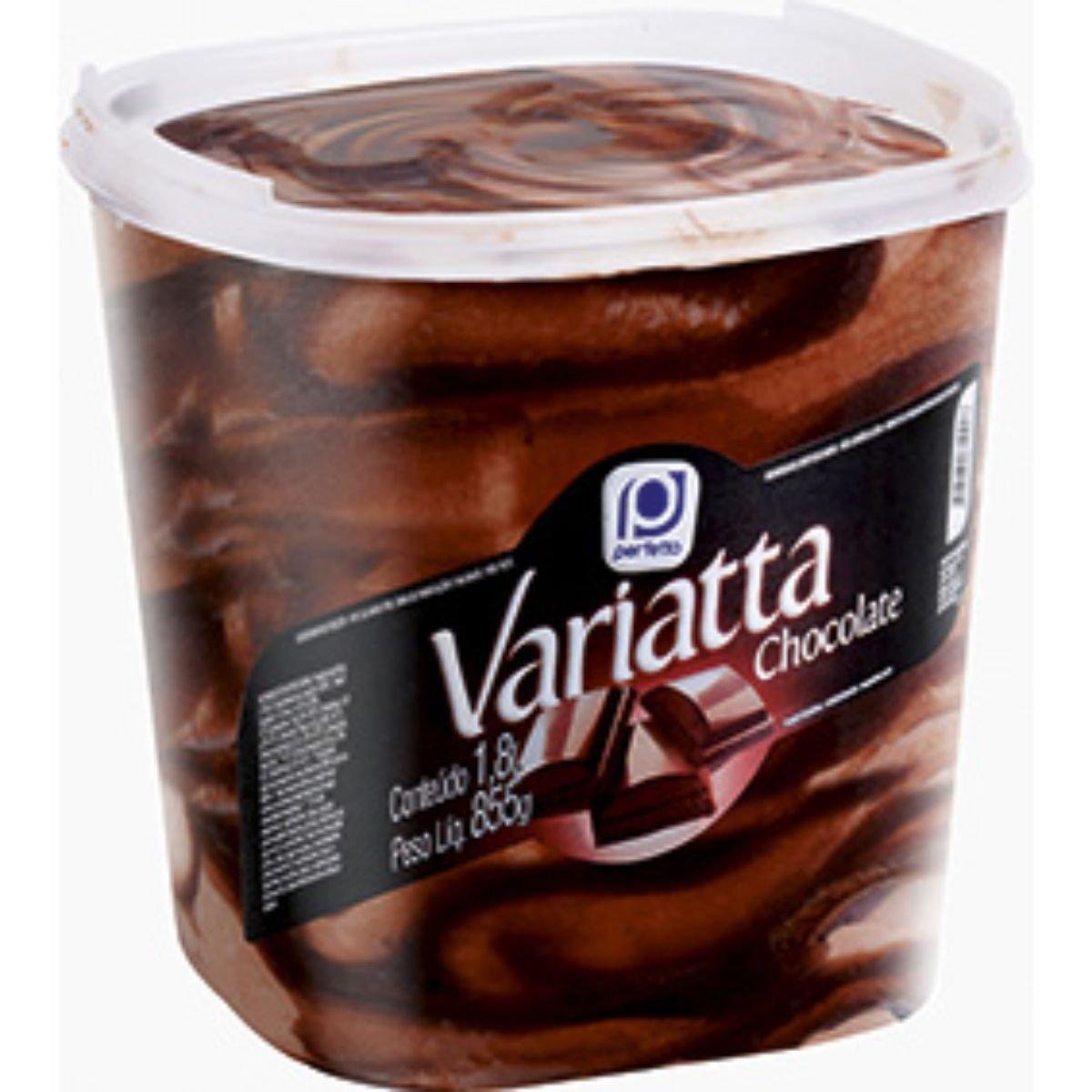 Sorvete Chocolate Perfetto Variatta Pote 1,8l