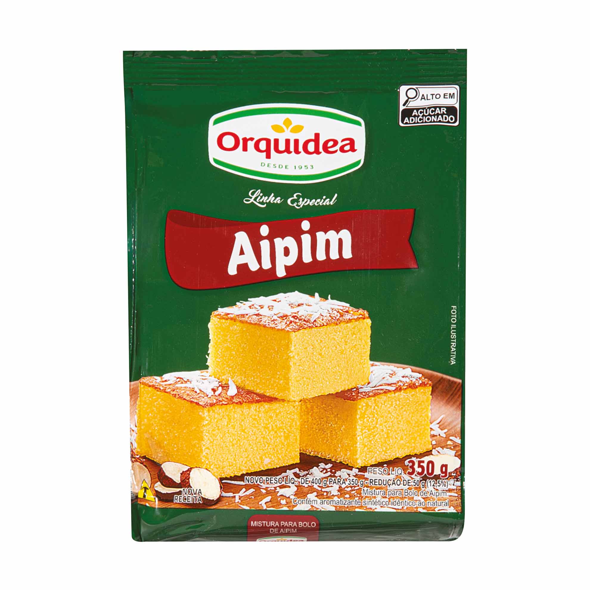 Mistura para Bolo de Aipim Orquídea 350g