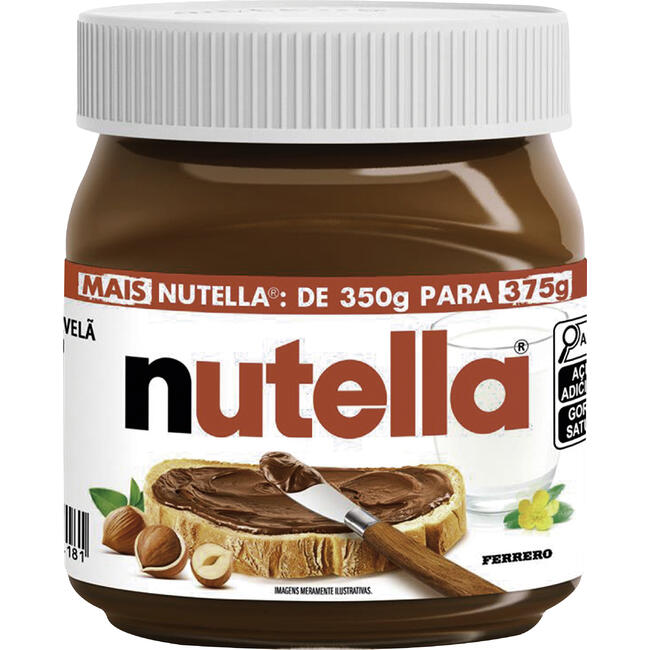Nutella Creme de Avelã 1 un 375g