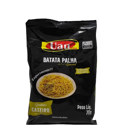 Batata Palha Uau Chips Gourmet 70g