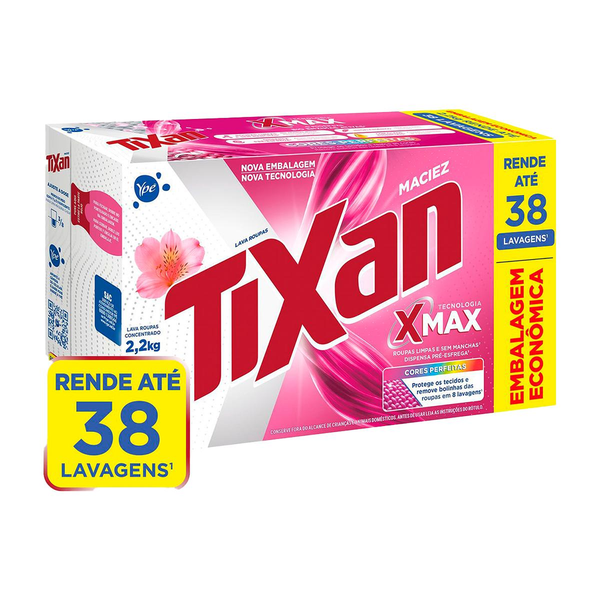 Sabão em Pó Tixan 2,2kg Maciez