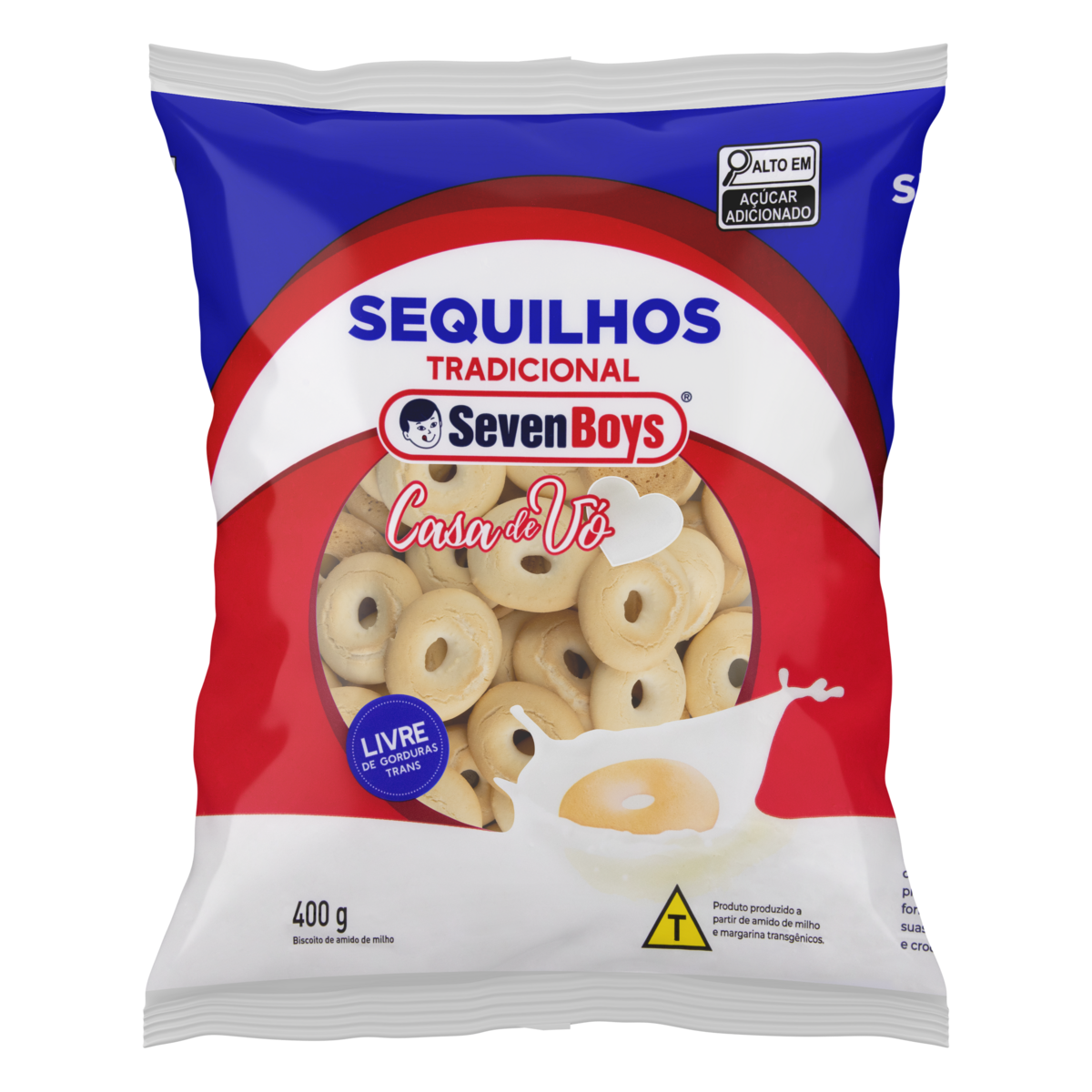 Sequilhos SEVEN BOYS Tradicional 400g
