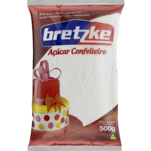 Açúcar de Confeiteiro Bretzke 500g