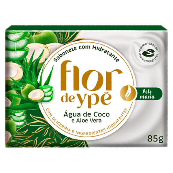Sabonete FLOR DE YPÊ Água de Coco e Aloe Vera 85g