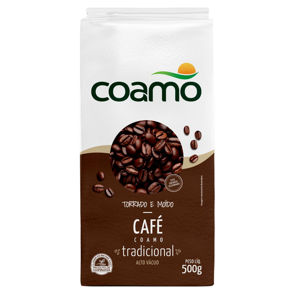Café Coamo 500g - Tradicional - Vácuo Puro
