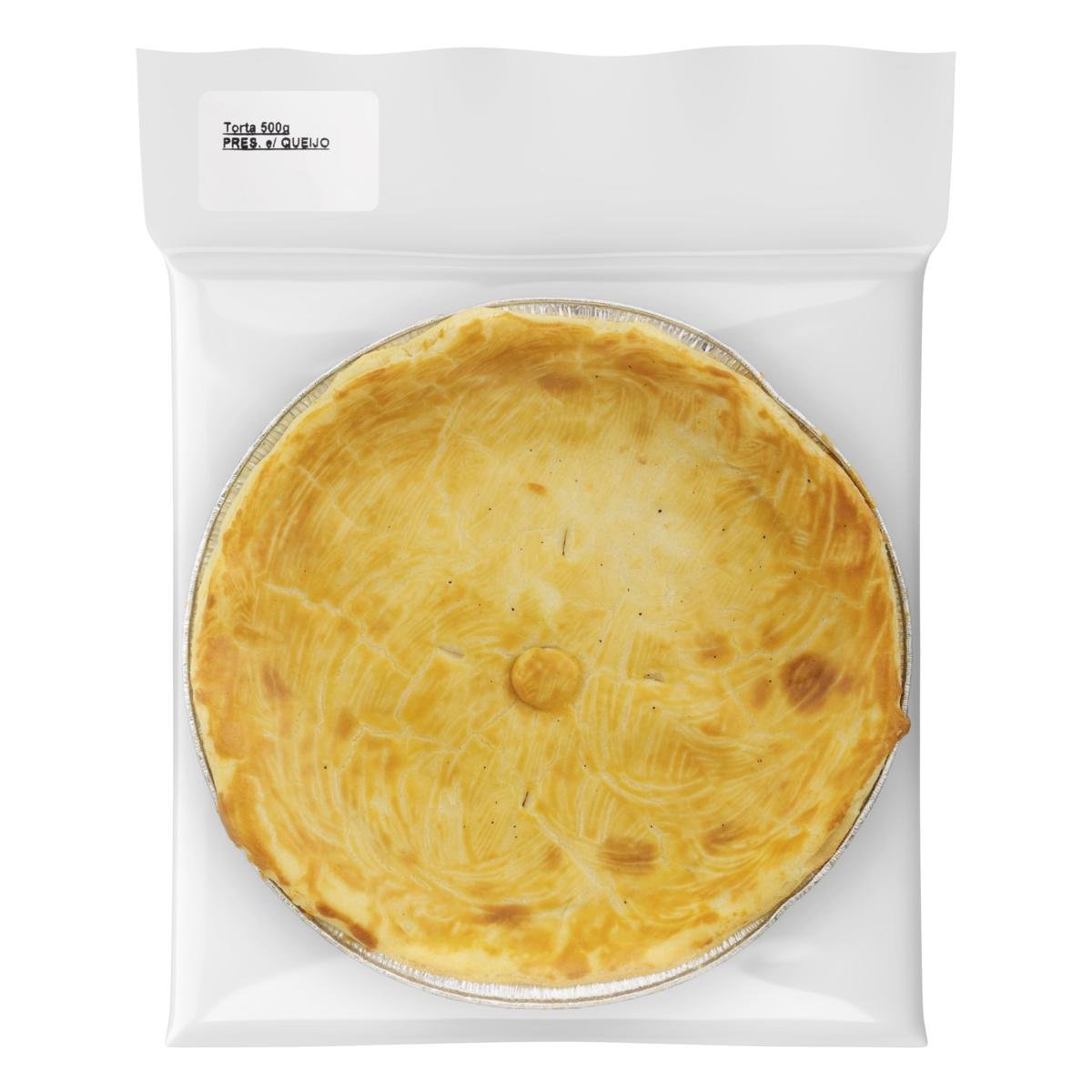 Torta Congelada Presunto e Queijo Tree Foods Bandeja 500g