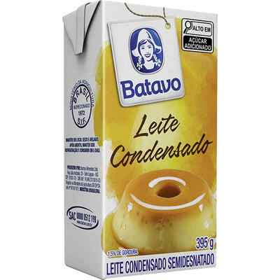 Leite Condensado Batavo Semidesnatado 395g
