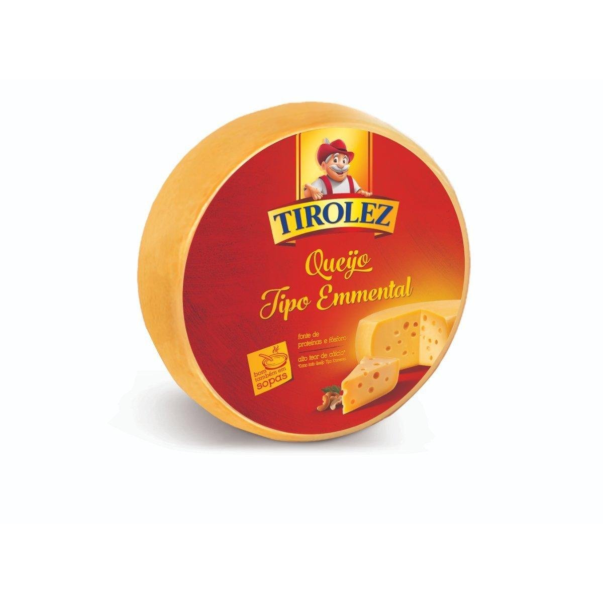 Queijo Emmental Tirolez Peça 250g