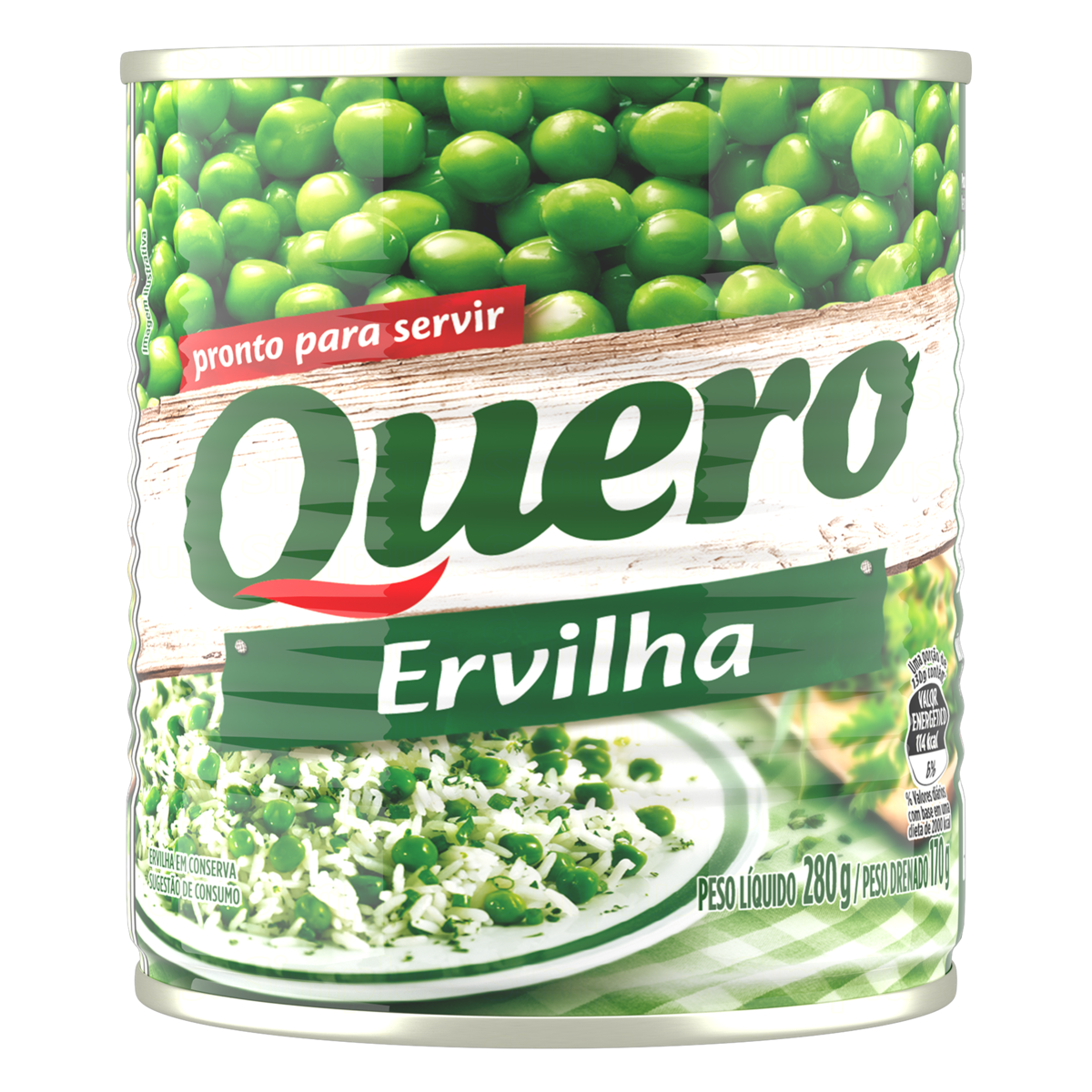 Ervilha em Conserva Quero Lata 170g