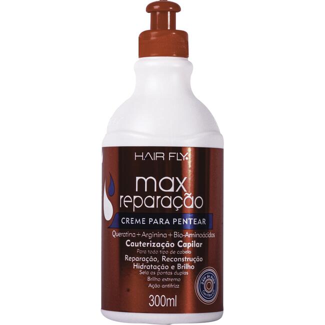 Creme para Pentear Hair Fly Max Reparação 300ml