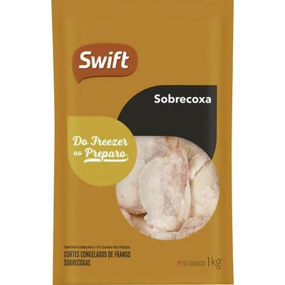 Sobrecoxa de Frango Congelado SWIFT 1KG