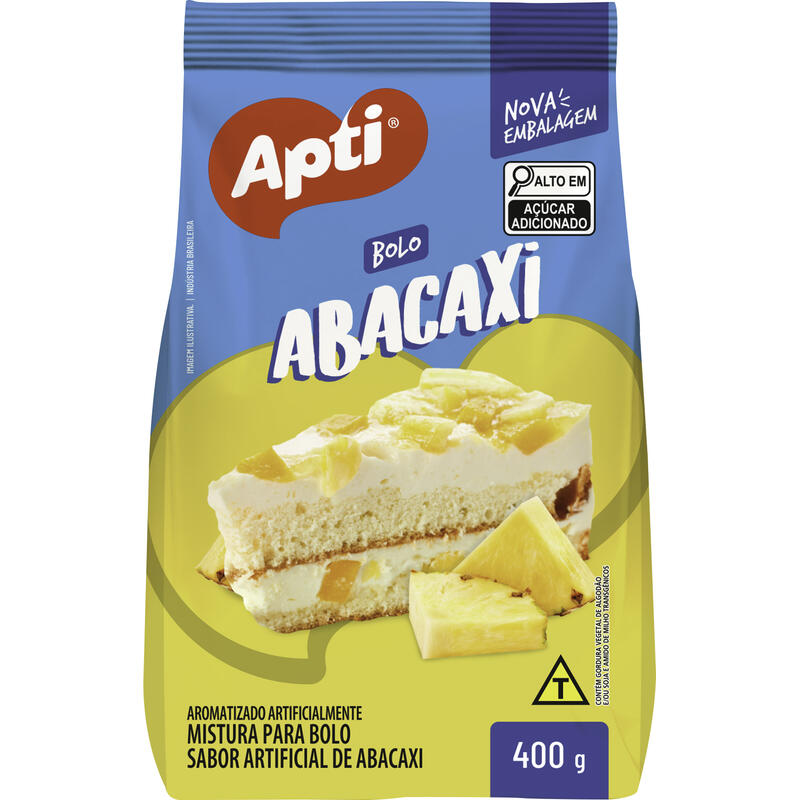 Mistura para Bolo Apti Abacaxi 400g
