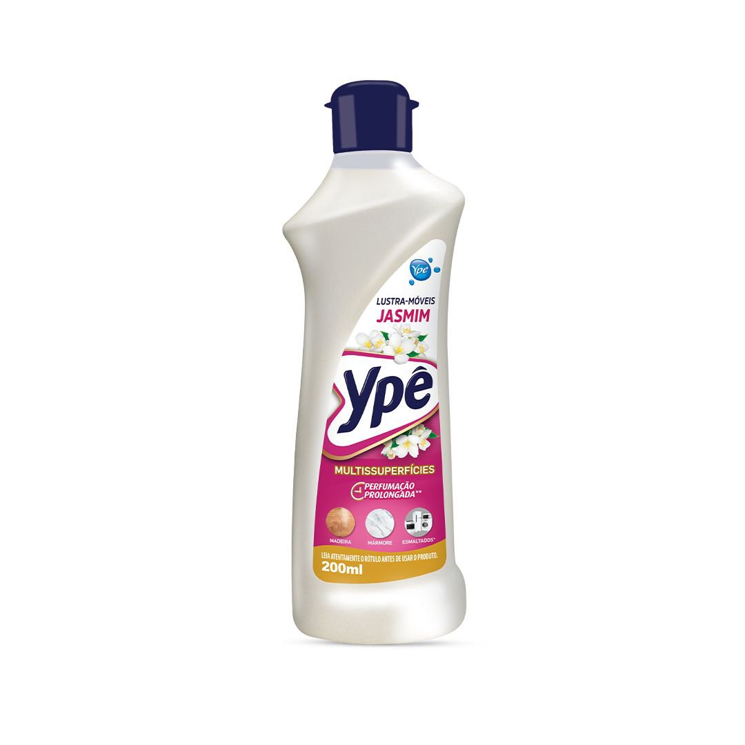 Lustra-Móveis Ypê Brilho Multissuperfícies Jasmin 200ml