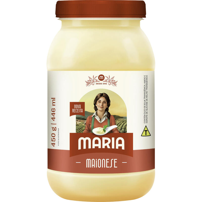 Maionese Maria Tradicional 450g