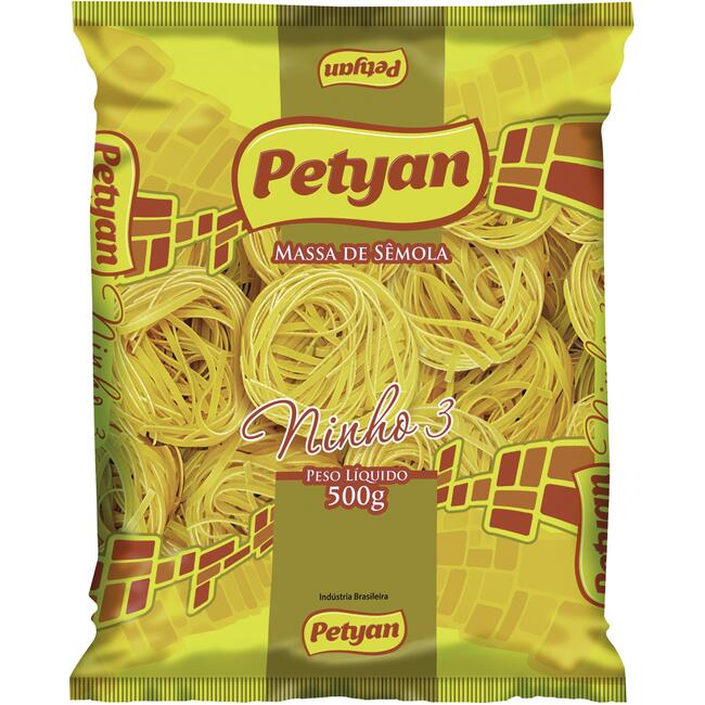 Macarrão de Sêmola Petyan Ninho 500g