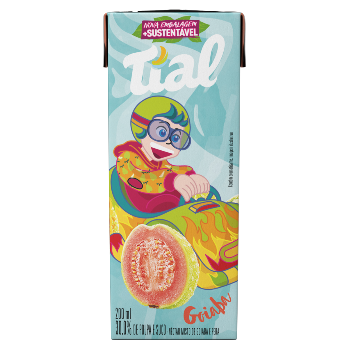 Néctar Tial Goiaba e Pera 200ml