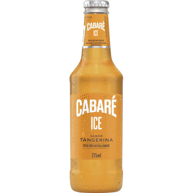 Bebida Alcoólica Mista Cabaré Ice Tangerina 275ml