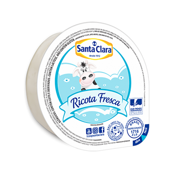 Ricota Fresca Santa Clara Tradicional Kg