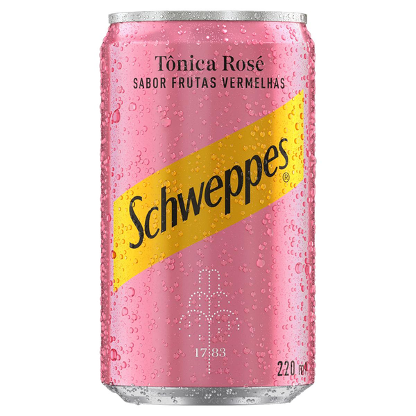 Água Tônica SCHWEPPES Rosé Frutas Vermelhas 200ml