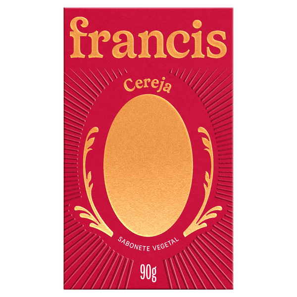 Sabonete Francis 90g - Clássico - Vermelho