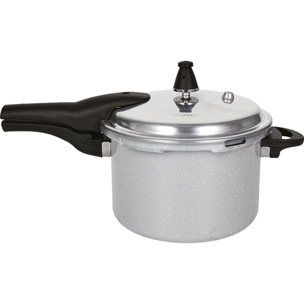 Panela de Pressão Brinox 4,5 Litros - Cerâmica - Cinza - Ref.4954101