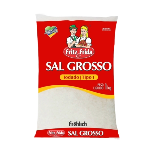 Sal Fritz & Frida Iodado Grosso Tipo 1 1kg