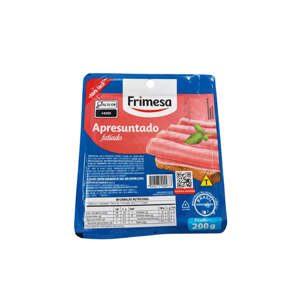 Apresuntado Frimesa 200g - Fatiado