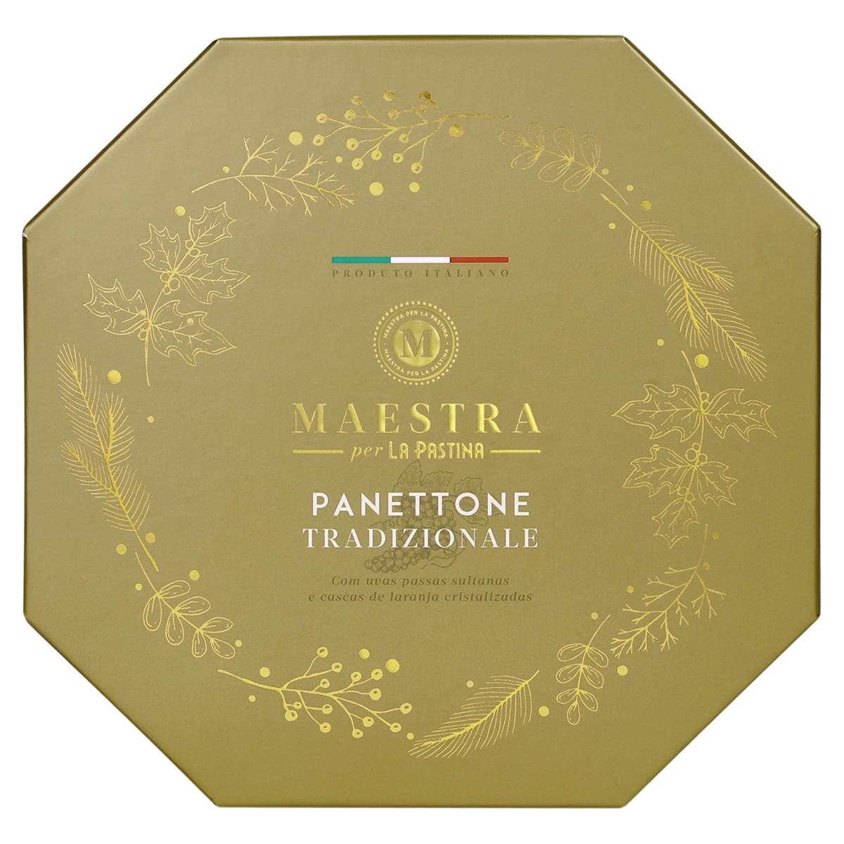 Panettone Tradicional La Pastina Maestra Caixa 750g