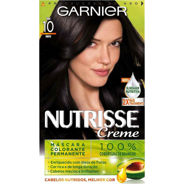 Tintura Nutrisse Ônix N. 10 Preto