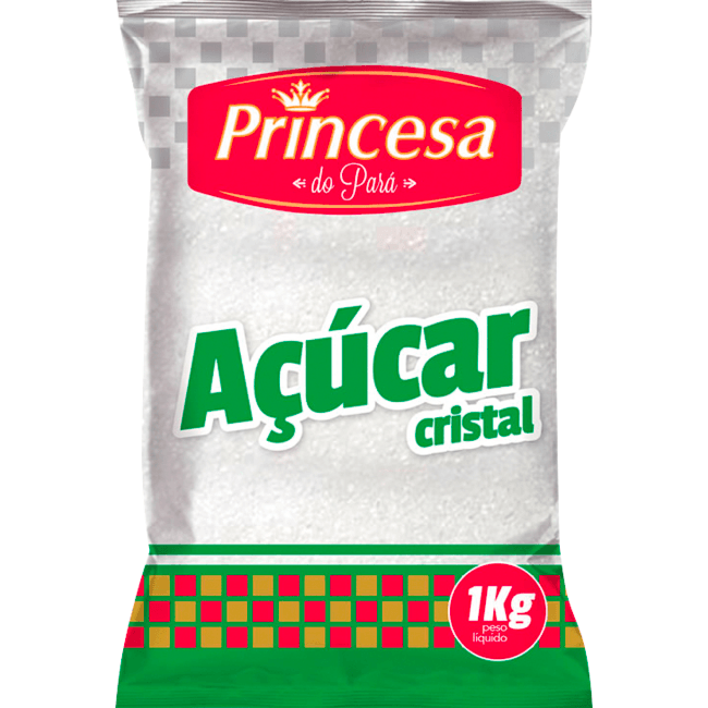 Açúcar Princesa do Pará Cristal 1kg