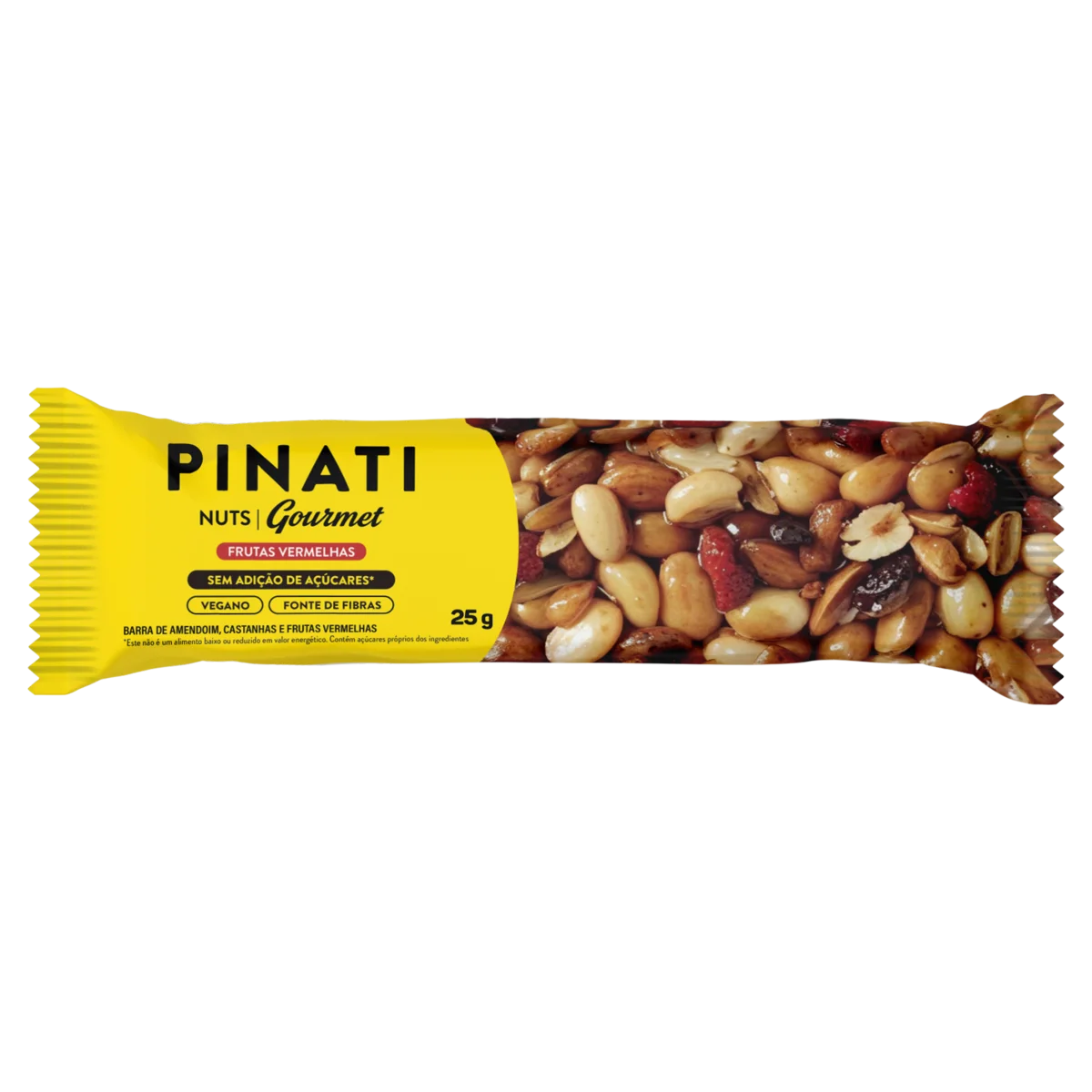 Barra Nuts Vegano Frut Vrm Pint 25g