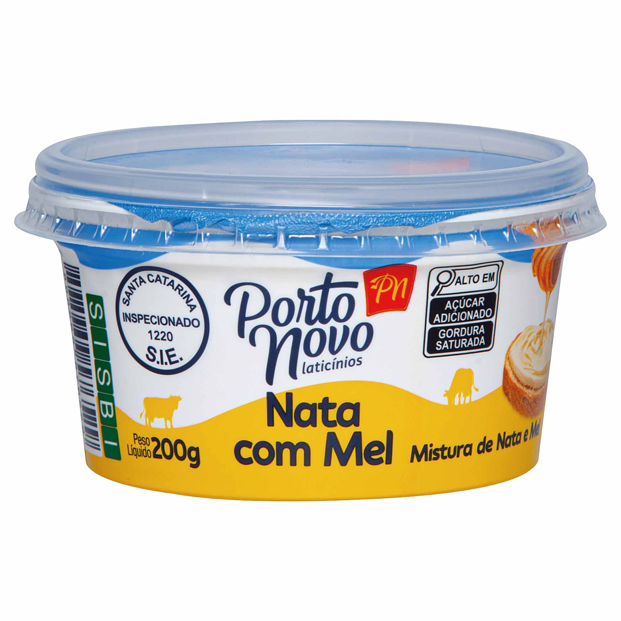Nata com Mel Porto Novo 200g
