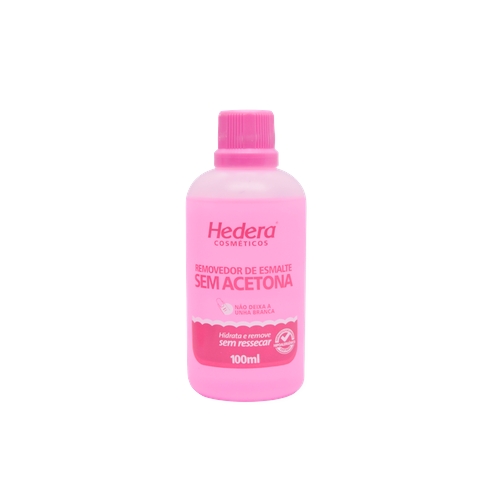 Removedor Esmalte Hedera 100ml Sem Acetona
