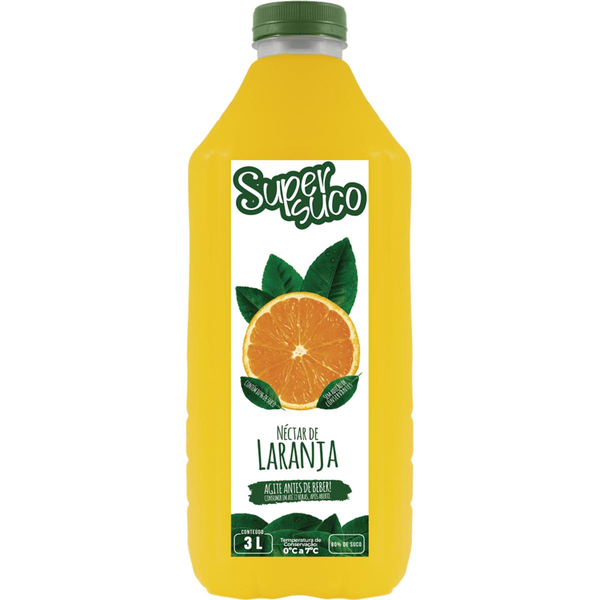 Suco Super Suco 3 Litros - Néctar - Laranja